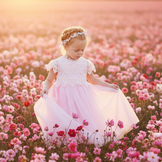 Bubble Gum Pink Sienna Flower Girl Dress Nicolette Couture – Nicolette's  Couture