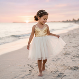 The Ava Dress - Gold