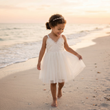 The Ava Dress - Ivory
