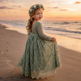 The Paisley Dress - Sage Green