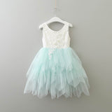 The Alanna Flower Girl Dress - Mint