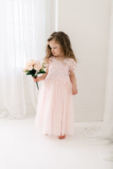 The Sienna Dress - Blush Pink - Nicolette's Couture