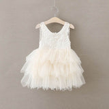 The Alanna Flower Girl Dress - Ivory