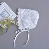 White Lace Bonnet