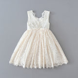 simple ivory lace dress