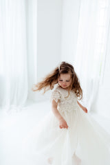 The Sienna Dress - Ivory - Nicolette's Couture