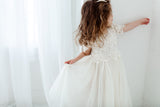 The Sienna Dress - Ivory - Nicolette's Couture