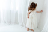 The Sienna Dress - Ivory - Nicolette's Couture