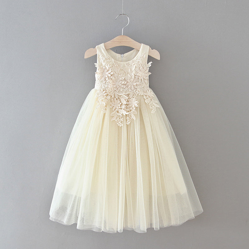 Cream Colored Flower Girl Dresses