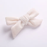 Ivory White Valerie Bow