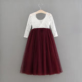 The Jocelyn Dress - Burgundy - Nicolette's Couture