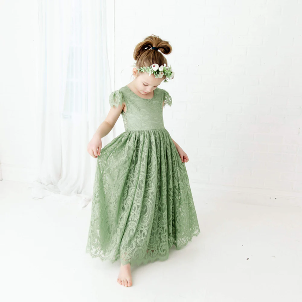 green christening dress TEAJOPSUU Toddler Baby Girls Princess Dresses Christening Dress Sleeveless Suspender 3D Flower Tulle Dress Wedding Birthday Pageant Tutu Gown F-Green