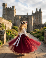 The Jocelyn Dress - Burgundy