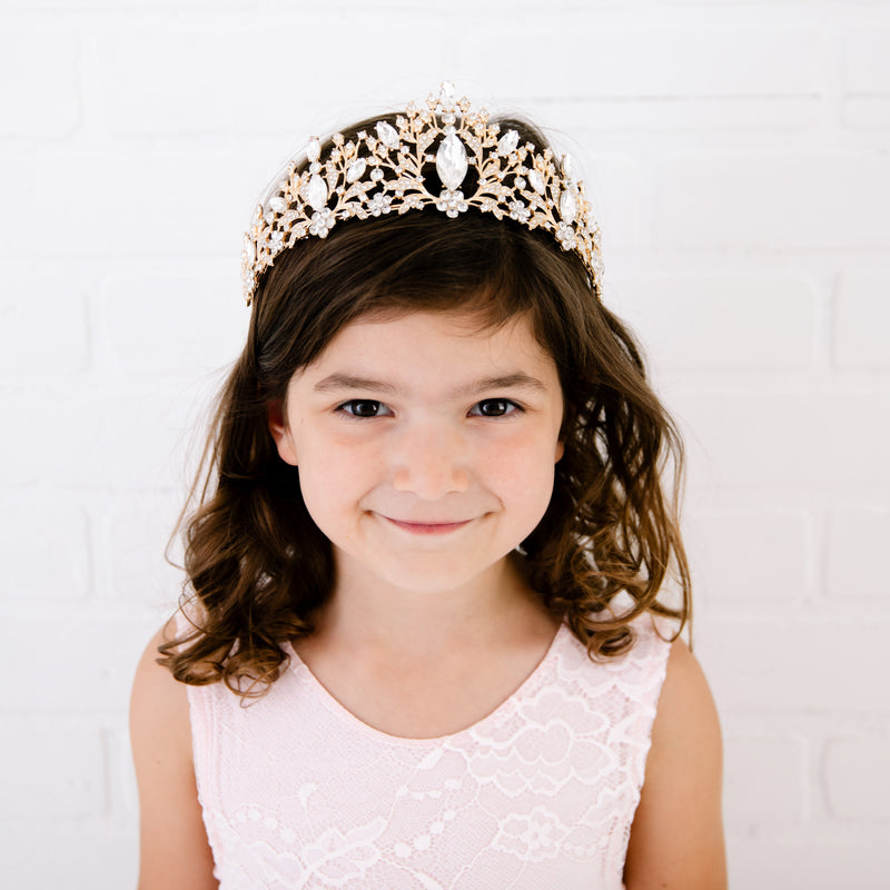 Antionette Rhinestone Tiara