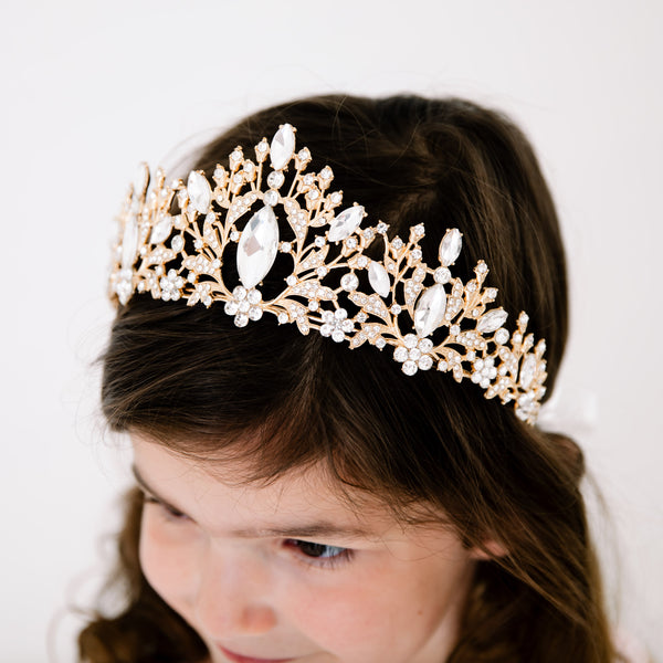 Antionette Rhinestone Tiara