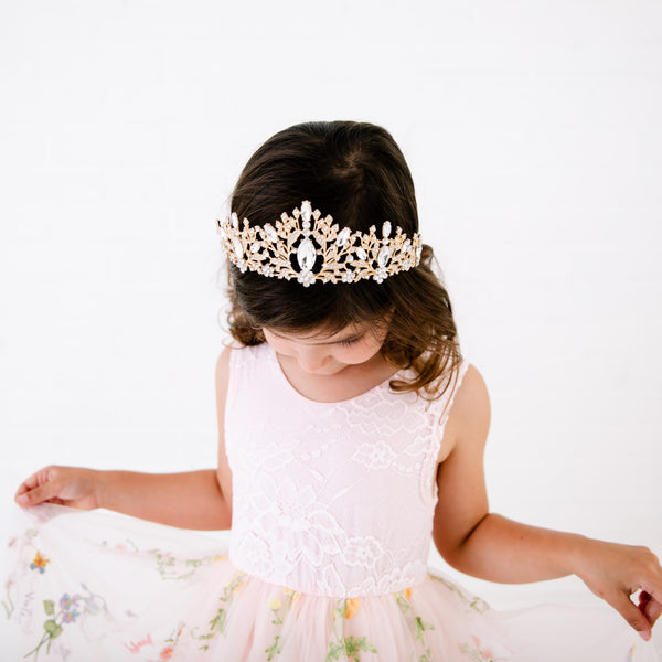 Antionette Rhinestone Tiara