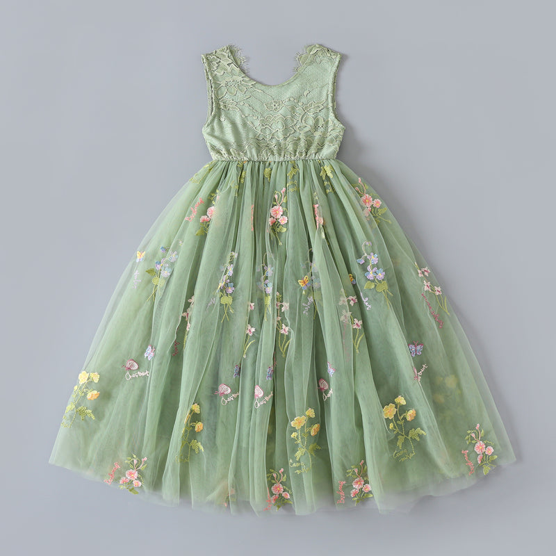 Nicolette's Couture Vintage-Inspired Boho Flower Girl Dress, Champagne, Size 5 for Women Nicolette's Couture Vintage-Inspired Boho Flower Girl Dress, Champagne, Size 5 for Women