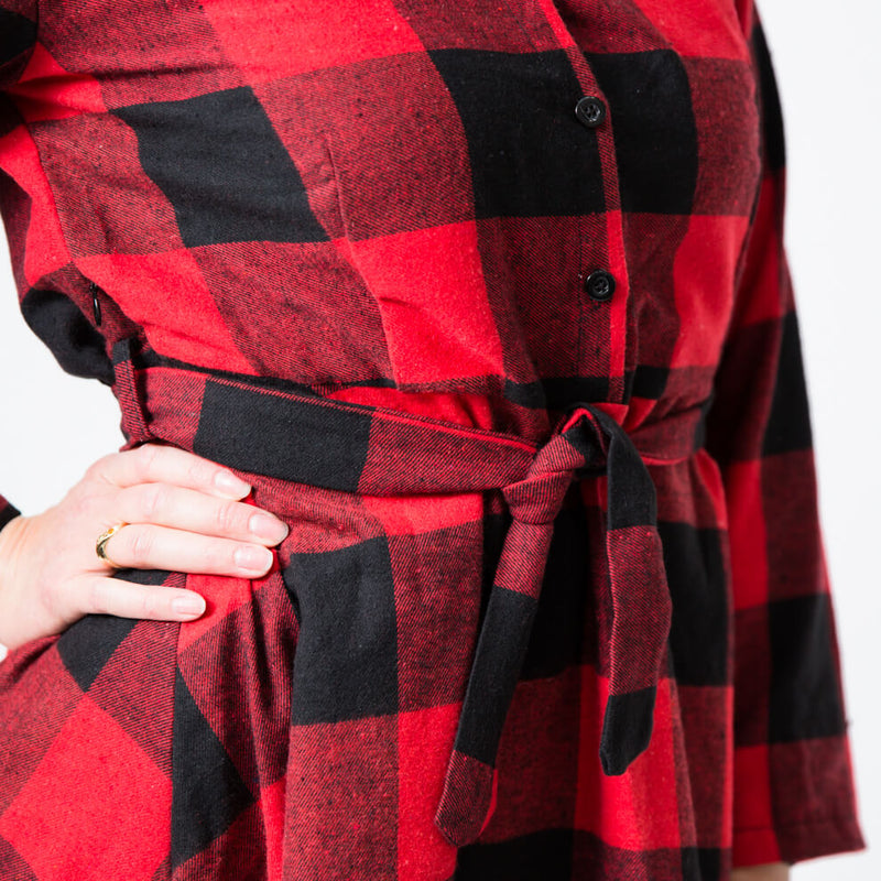 Red Buffalo Plaid Tunic Dress The Buffalo Plaid Dress