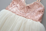 The Ava Dress - Rose Gold