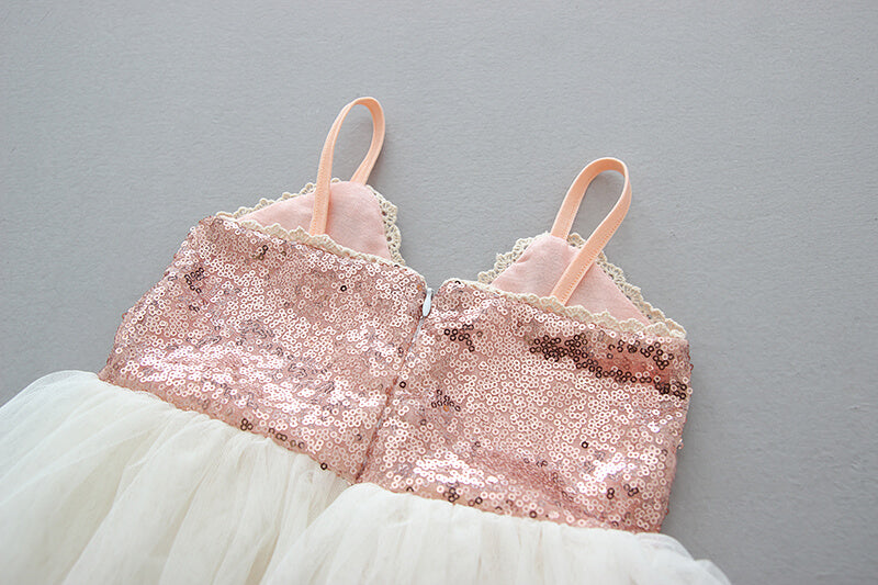 The Ava Dress - Rose Gold