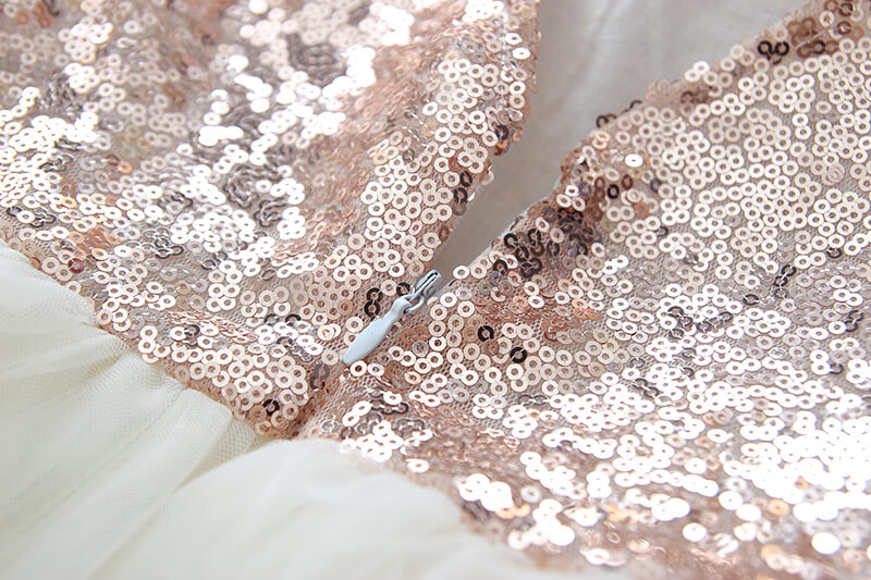 The Dana Rose Gold Flower Girl Dress Nicolette's Couture The Dana Rose Gold Flower Girl Dress Nicolette's Couture
