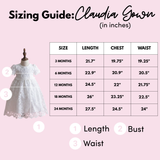 The Claudia Christening Gown
