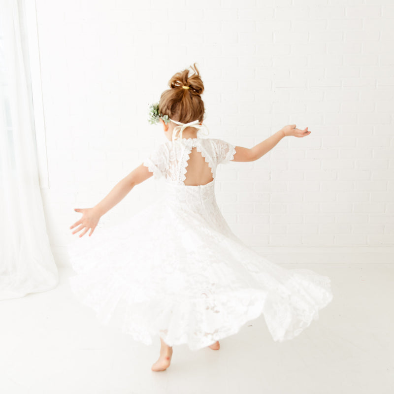 Adorable Jocelyn Flower Girl Dress Available in Rust Terracotta Color –  Nicolette's Couture