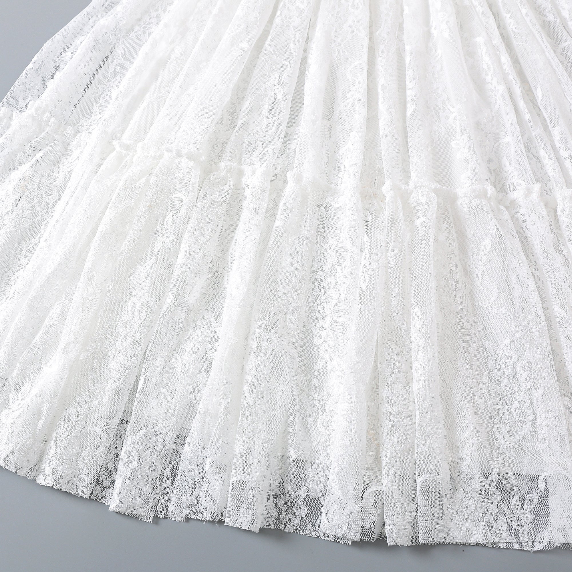 NICOLETTE SLEEVELESS FLORAL EYELET DRESS