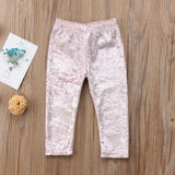 The Hannah Crushed Velvet Pants - Nicolette's Couture