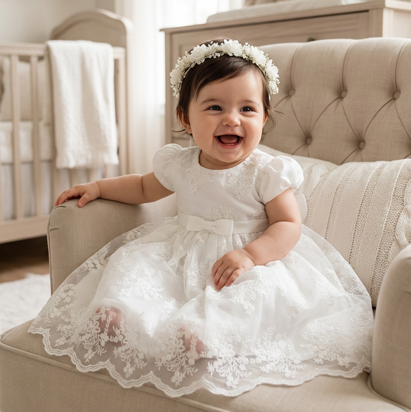 sachin and babi light blue dress Sale Baby Girl Christening Dresses
