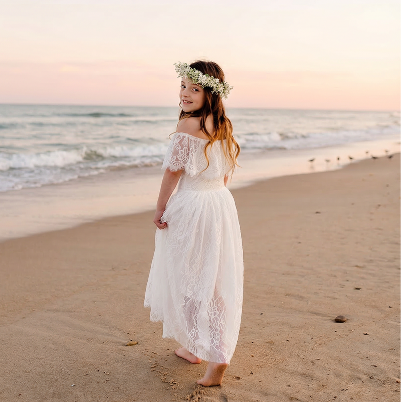 The Olympia Flower Girl Dress – Nicolette's Couture