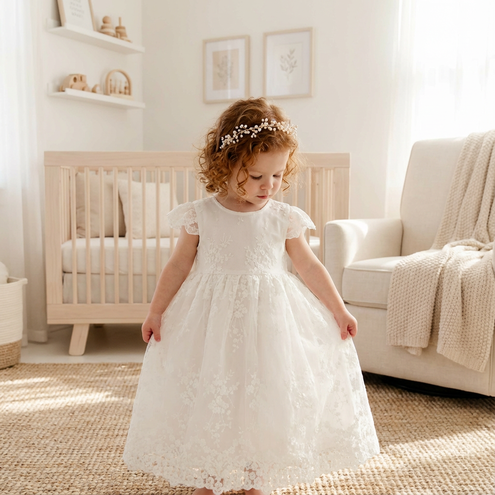 Girls Special Occasion Lace Dresses  Nicolette's Couture