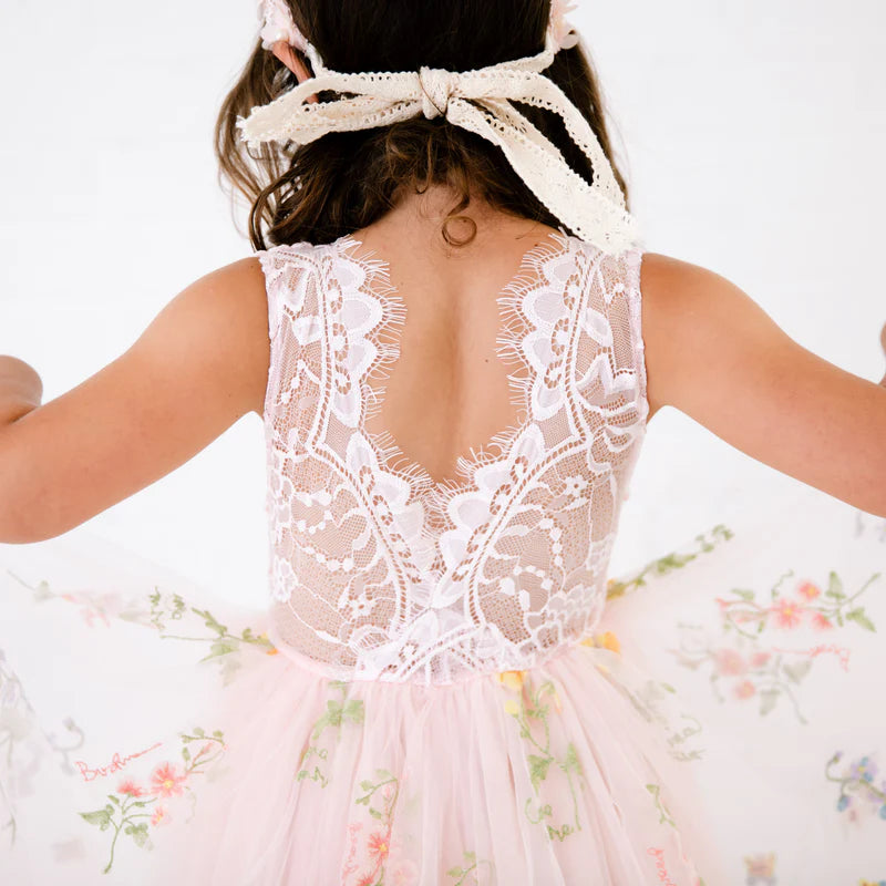 Nicolette's Couture Vintage-Inspired Boho Flower Girl Dress, Champagne, Size 5 for Women Nicolette's Couture Vintage-Inspired Boho Flower Girl Dress, Champagne, Size 5 for Women