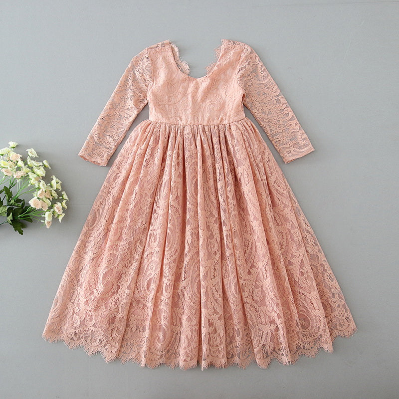 pink paisley dress White Flower Girl Dress – The Paisley Dress
