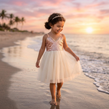 The Ava Dress - Rose Gold