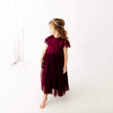 The Sienna Dress - Wine