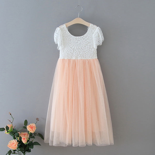 The Aria Special Occasion Flower Girl Dress - Pink