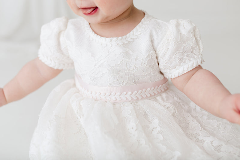 Buy Lace Infant Dress, Baby Girl Lace Gown, Baptism Dress for Girls, Christening  Gown, Girl Baptism Dress, Lace Flower Girl Dress Online in India - Etsy
