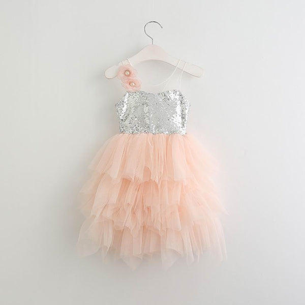 The Jillian Flower Girl Dress - Pink 