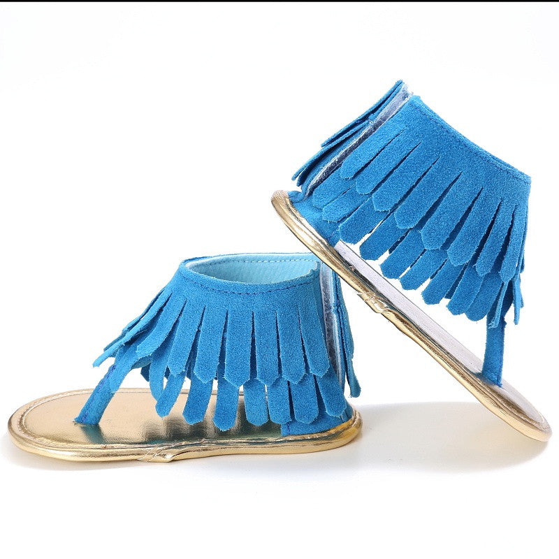 The Fringe Sandals - Nicolette's Couture