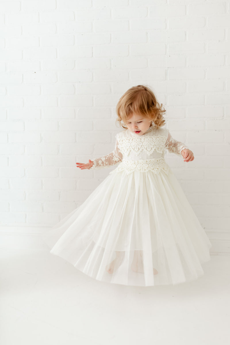 Ivory tulle