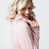 Nicolette's Signature Hoodie -  Blush Pink - Nicolette's Couture