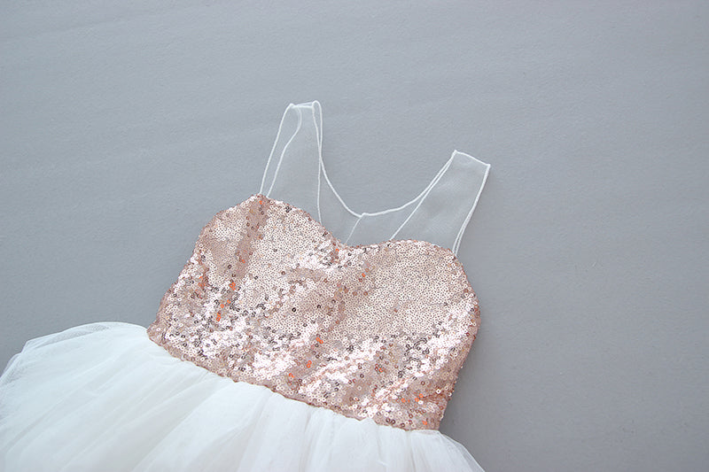 The Jillian Dress - Rose Gold - Nicolette's Couture
