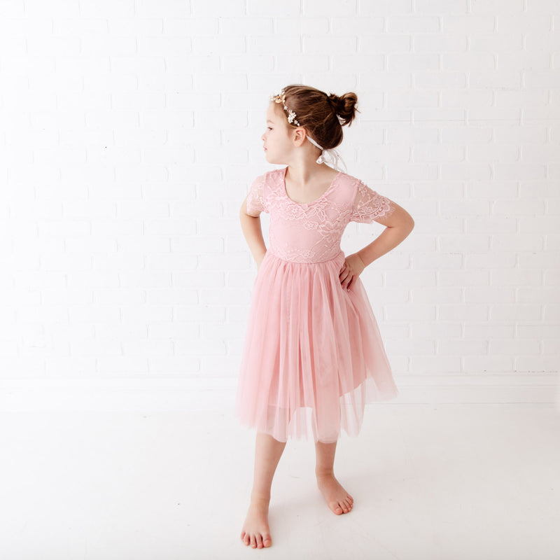 Blush Pink Erin Flower Girl Dress Nicolette's Couture Blush Pink Erin Flower Girl Dress Nicolette's Couture