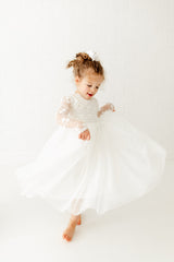 Boho White Dress