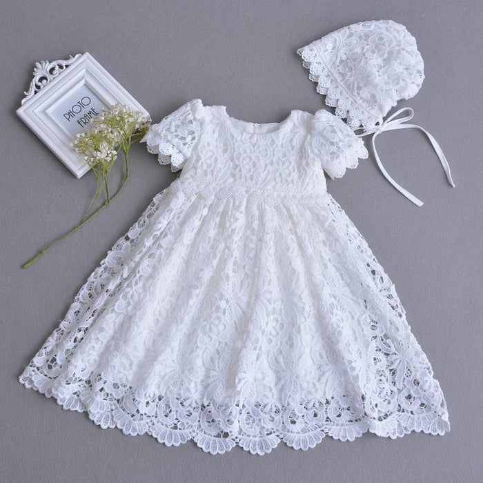 Nicolette's Couture The Claudia Christening Gown for Female - White - 24 Months Nicolette's Couture The Claudia Christening Gown for Female - White - 24 Months