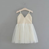 The Ava Flower Girl Dress - Cream