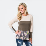 The Tamara Floral Tunic - Nicolette's Couture