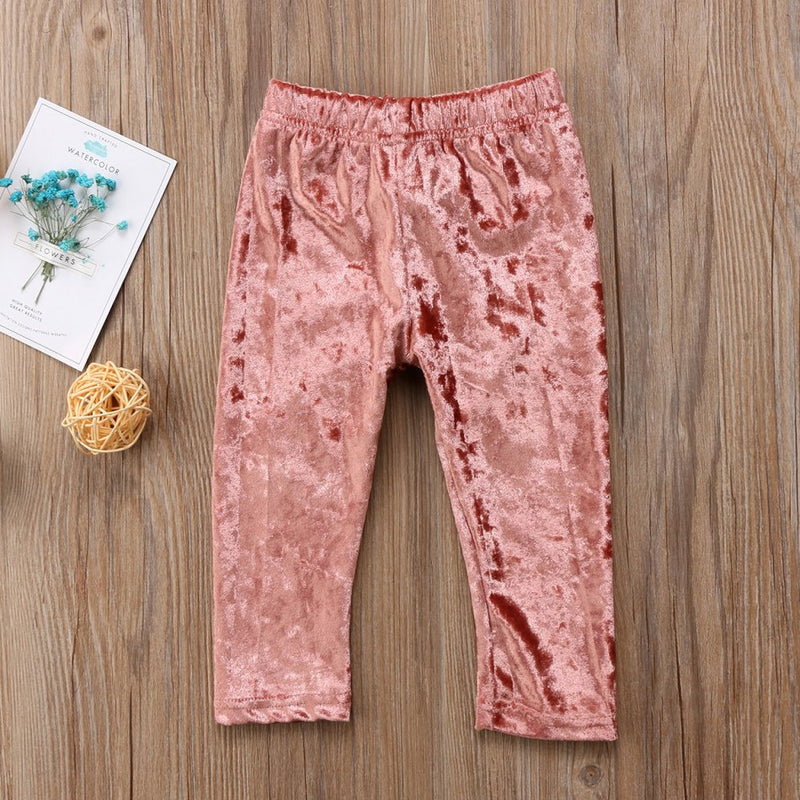 The Hannah Crushed Velvet Pants - Nicolette's Couture