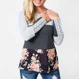 The Tamara Floral Tunic - Nicolette's Couture